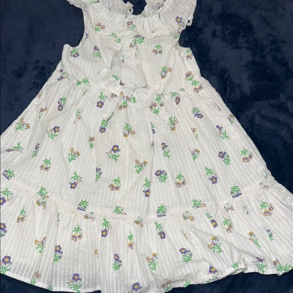 Floral Kids Dress with bag Set - Picture 2 of 2